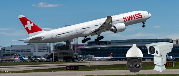 Cctv יישום עבור אבטחת שדה התעופה