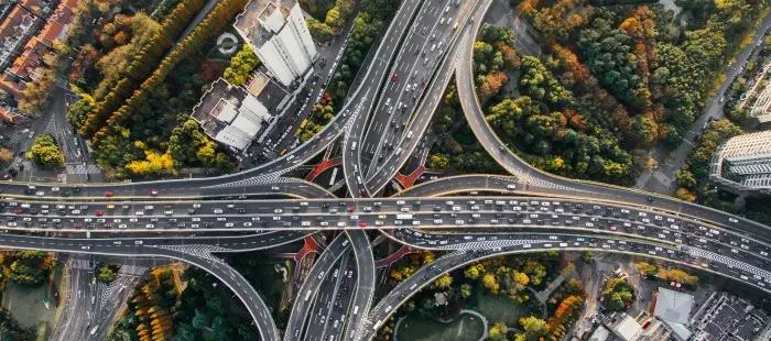 יישום מצלמת cctv עבור תחבורה ותנועה