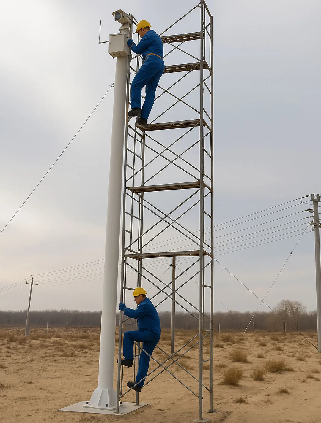 פרויקט ניטור אבטחה צינור קאחסטן