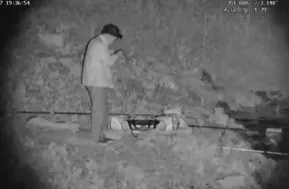 ZIWIN מצלמת אבטחה לטווח ארוך עם ראיית לילה בלייזר