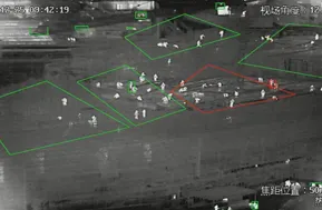 Ziwin טווח ארוך מצלמת אבטחה הדמיה תרמית